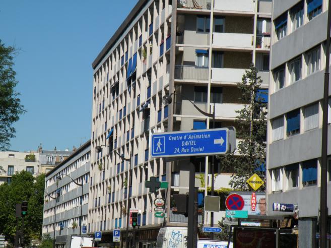  immeubles des années 60, rue de la Glacière